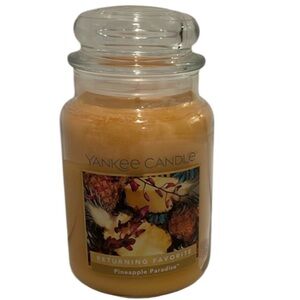 🆕 🍍Yankee Candle Pineapple Paradise 22 Oz Retired Scent